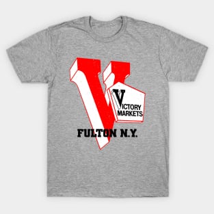 Victory Market Former Fulton NY Grocery Store Logo T-Shirt